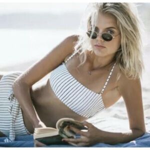 Vitamin A Cream Bikini Top